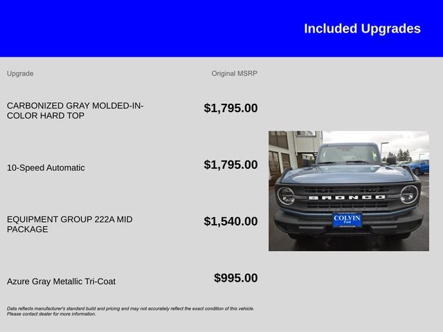 2025 Ford Bronco Big Bend