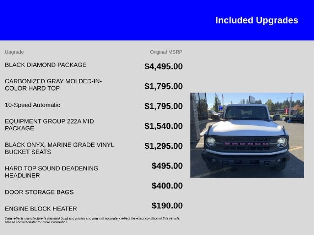 2025 Ford Bronco Big Bend