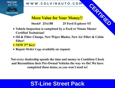 2025 Ford Explorer ST-Line