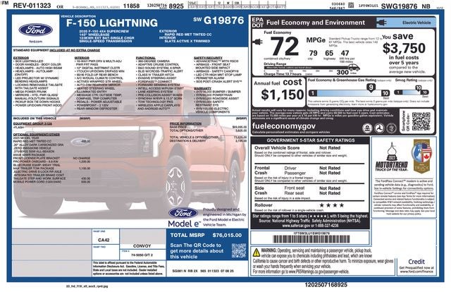 2025 Ford F-150 Lightning Flash