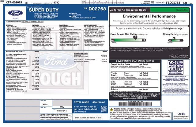 2026 Ford F-250SD Platinum