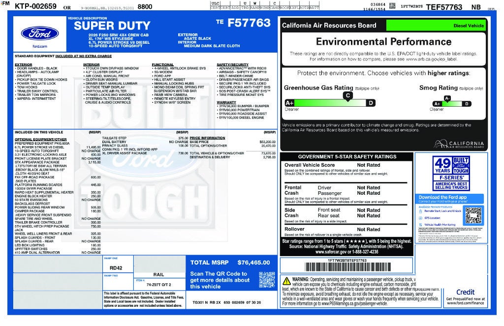 2026 Ford F-250SD XL