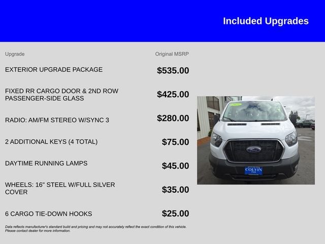 2025 Ford Transit-250 Base