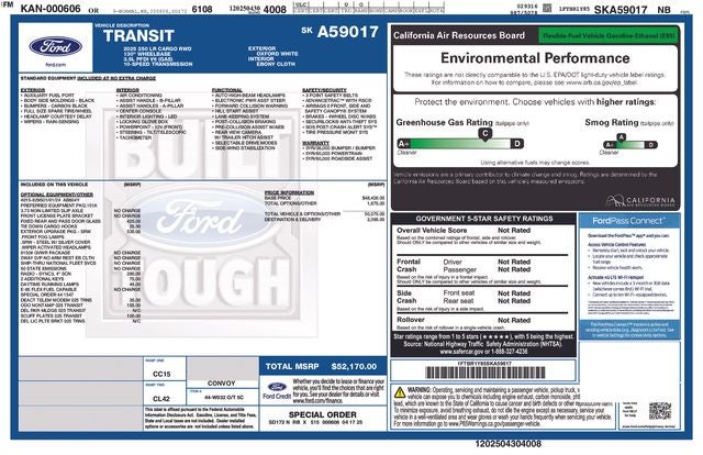 2025 Ford Transit-250 Base