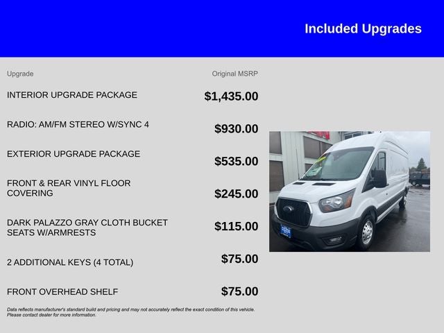 2025 Ford Transit-350 Base HR AWD