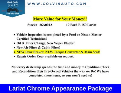 2019 Ford F-150 Lariat