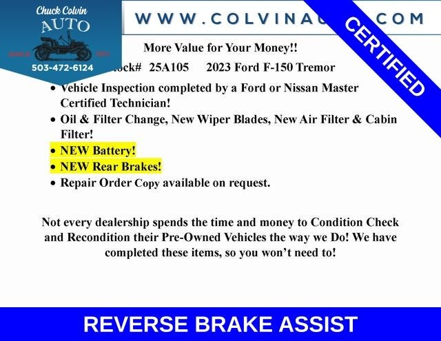 2023 Ford F-150 Tremor