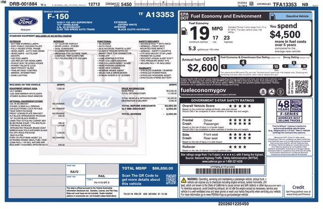 2026 Ford F-150 XLT