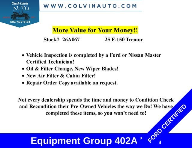 2025 Ford F-150 Tremor
