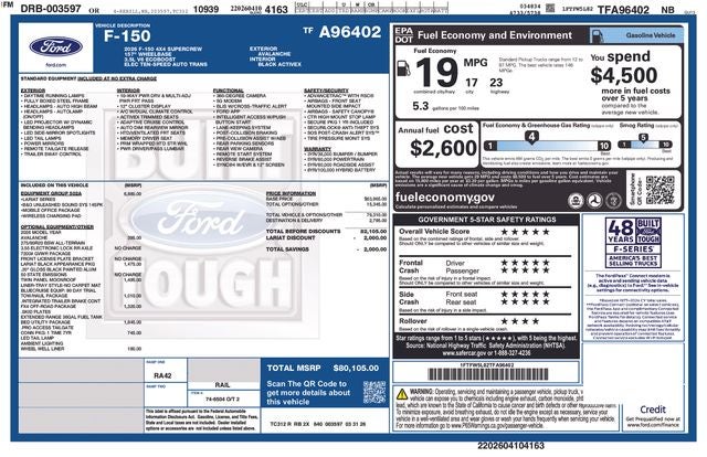 2026 Ford F-150 Lariat