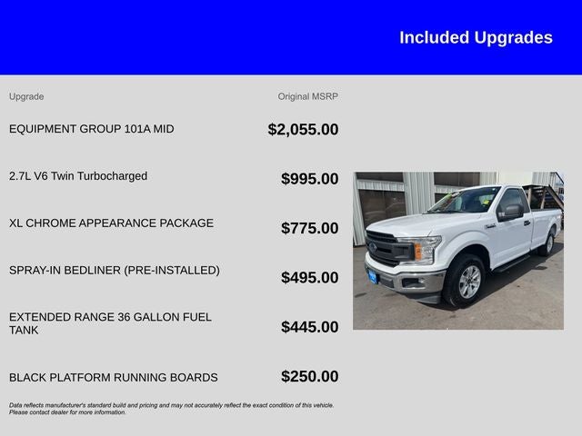 2018 Ford F-150 XL