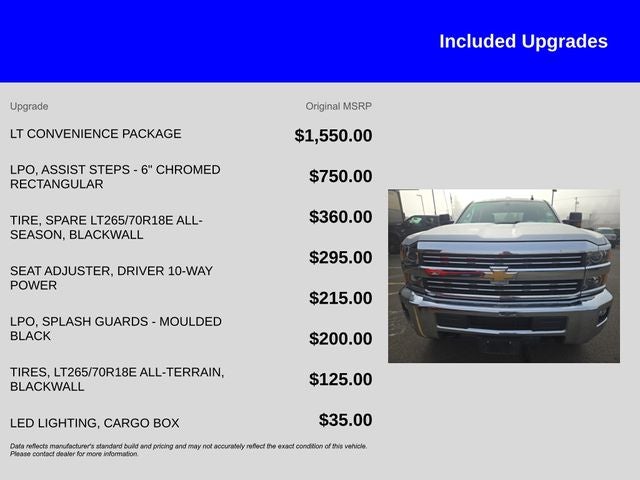 2016 Chevrolet Silverado 3500HD LT