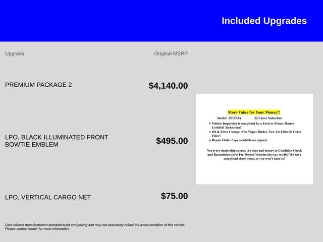 2022 Chevrolet Suburban High Country