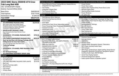 2023 GMC Sierra 3500HD AT4