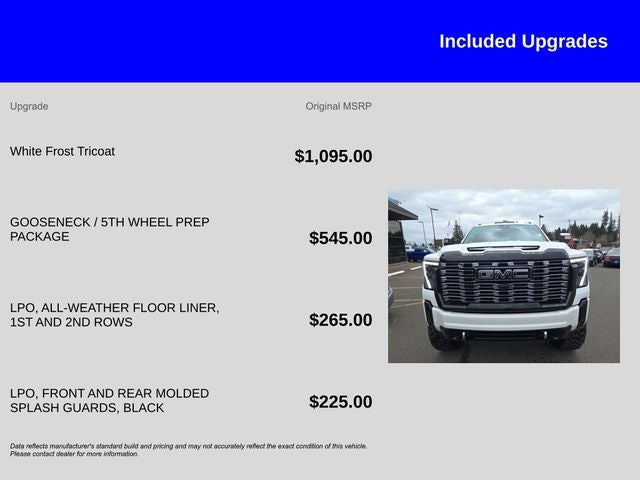 2025 GMC Sierra 3500HD Denali Ultimate