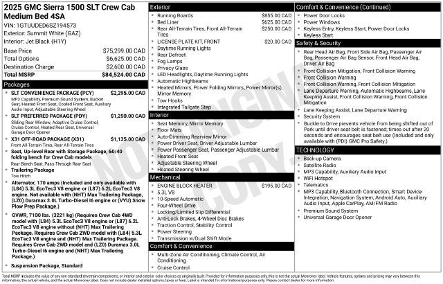 2025 GMC Sierra 1500 SLT - Photo 8