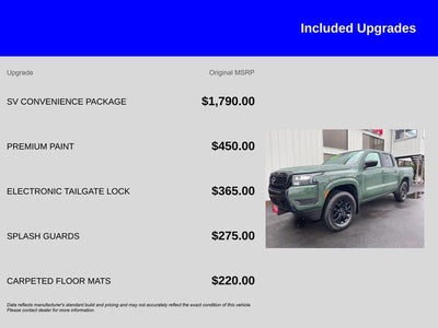 2026 Nissan Frontier SV