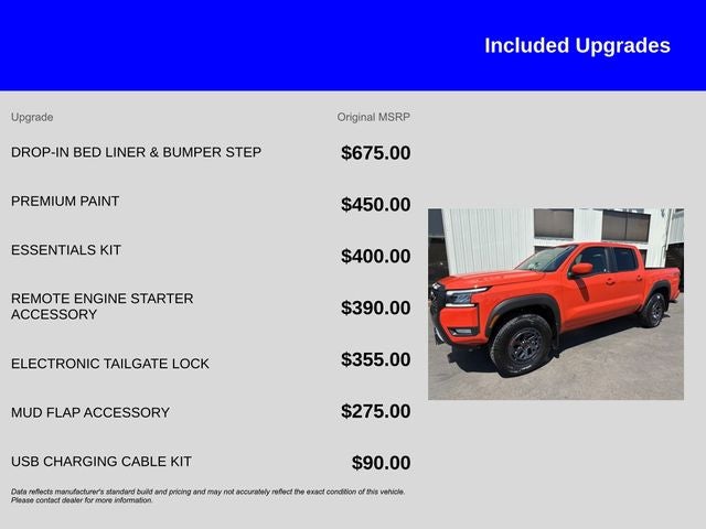 2025 Nissan Frontier PRO-4X