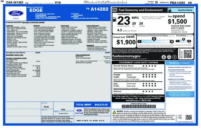 2023 Ford Edge ST Line