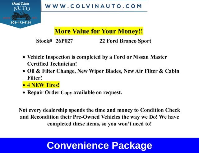2022 Ford Bronco Sport Big Bend