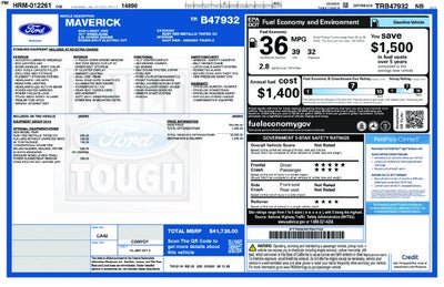 2026 Ford Maverick Lariat