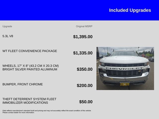 2021 Chevrolet Silverado 1500 WT