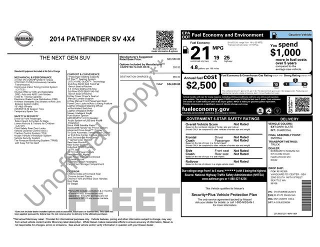 2014 Nissan Pathfinder SV