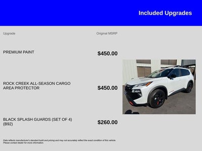 2026 Nissan Rogue Rock Creek