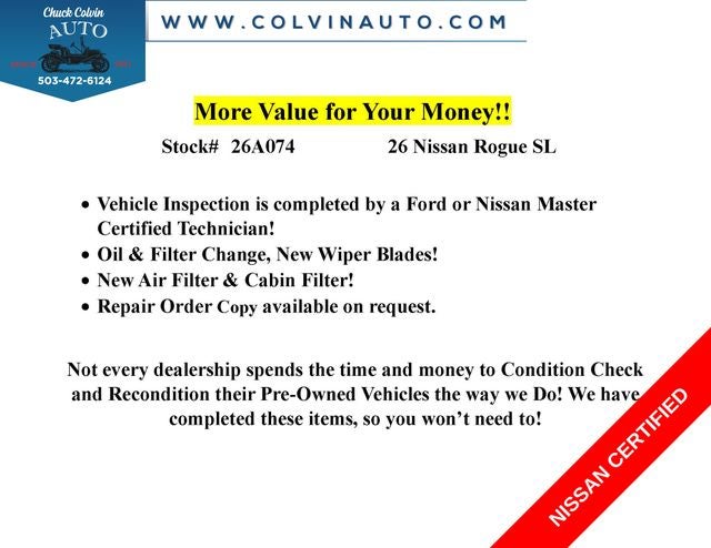 2026 Nissan Rogue SL