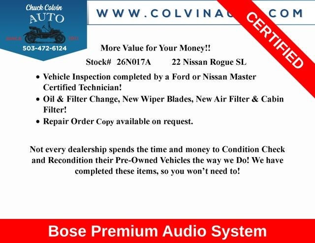 2022 Nissan Rogue SL