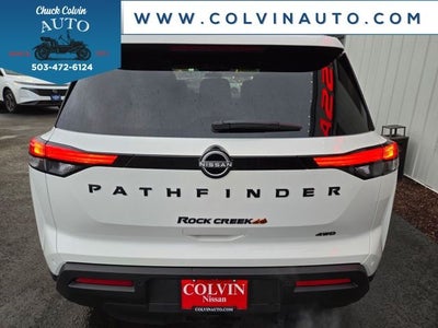 2025 Nissan Pathfinder Rock Creek
