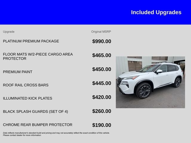 2026 Nissan Rogue Platinum